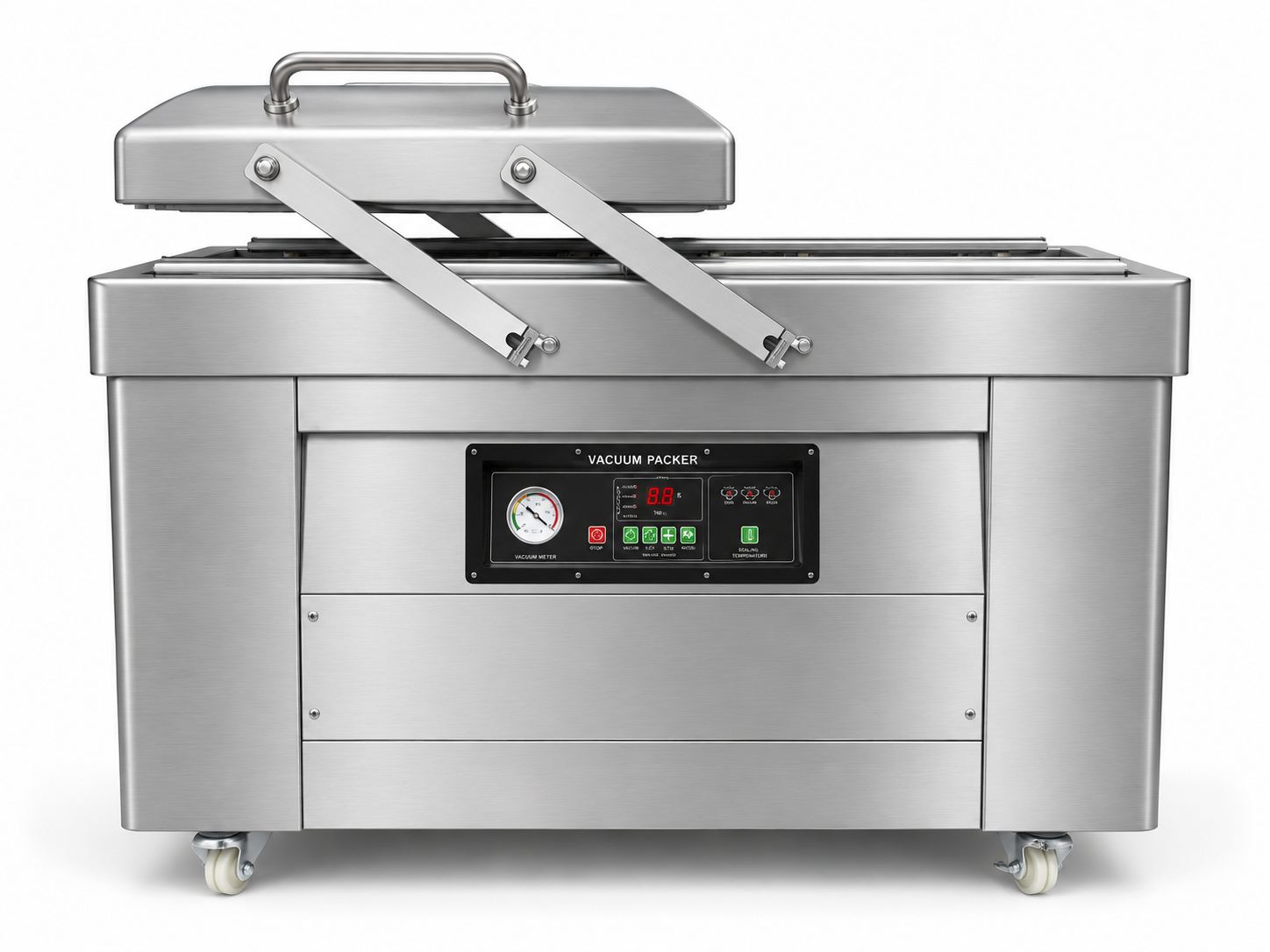 Двухкамерная вакуумная машина RVM-D800 (100 м³/ч)